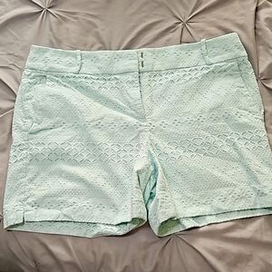 Seafoam green shorts